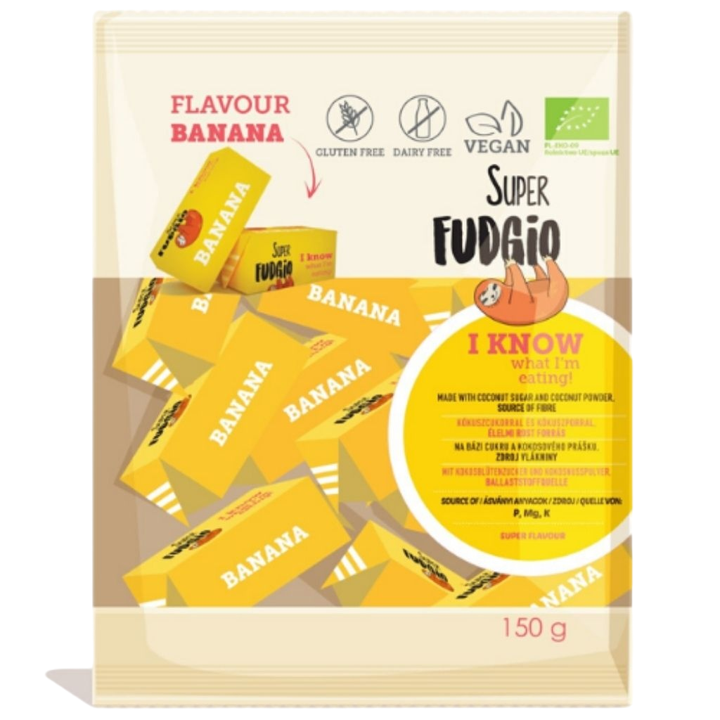 Toffee Fudge - Banana (bio)