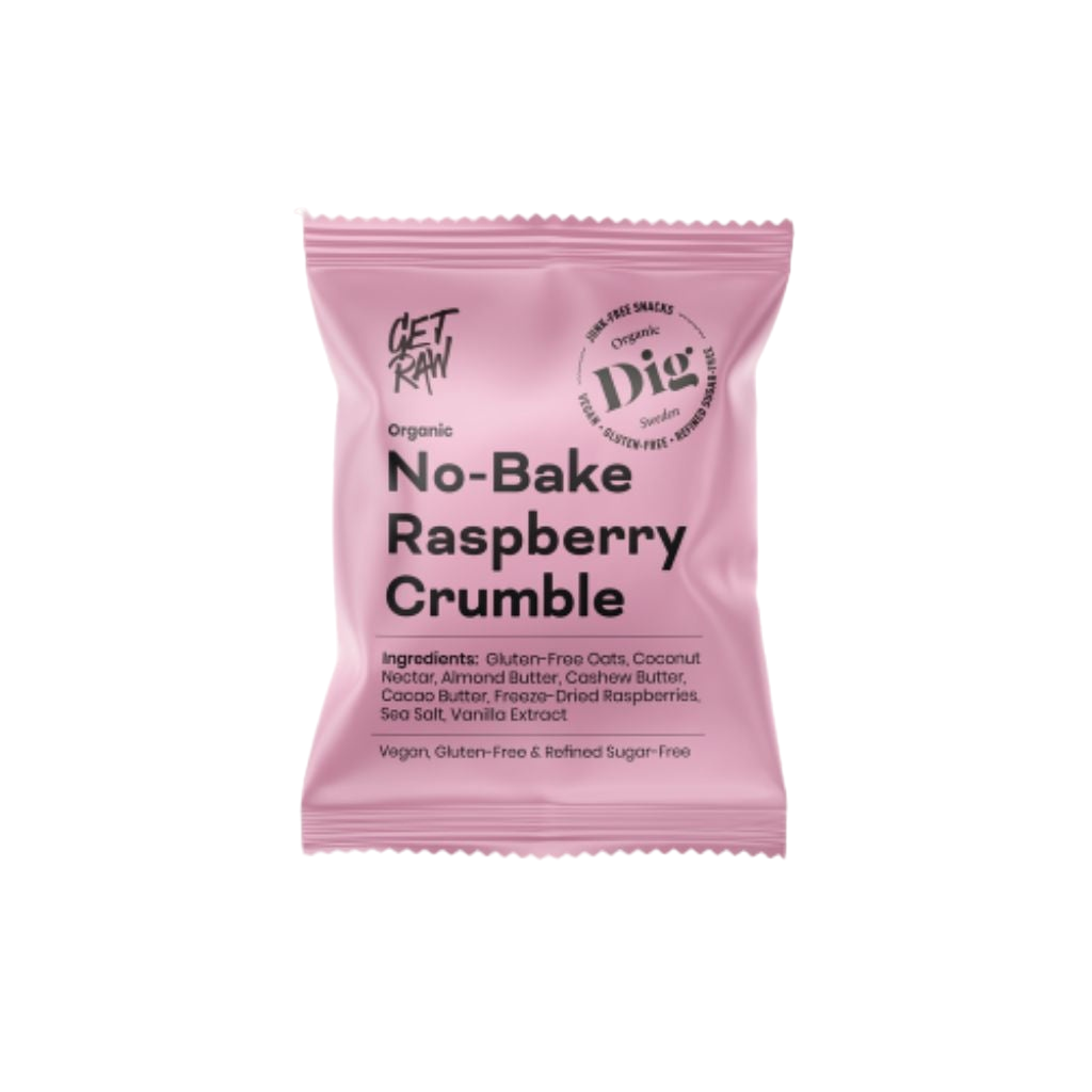 No-Bake Raspberry Crumble (bio)