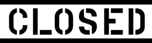 Logo des Textilunternehmes Closed in schwarz auf weißem Hintergrund